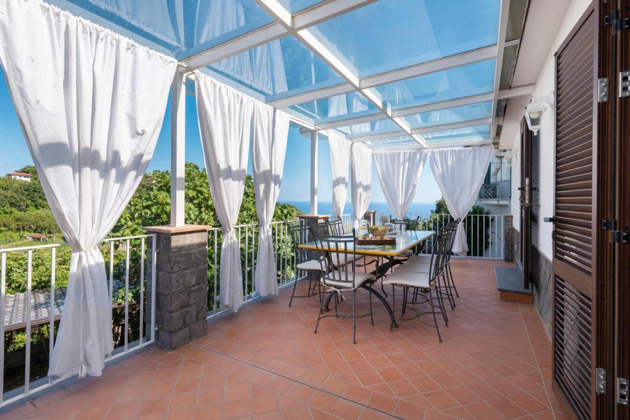 Villa Anna - De Vivo Realty Piano Di Sorrento Exteriör bild