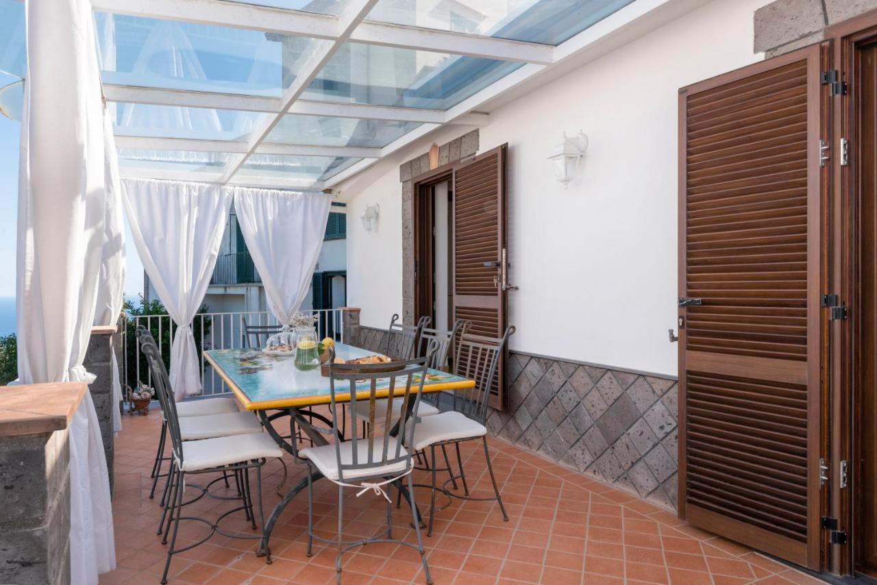 Villa Anna - De Vivo Realty Piano Di Sorrento Exteriör bild