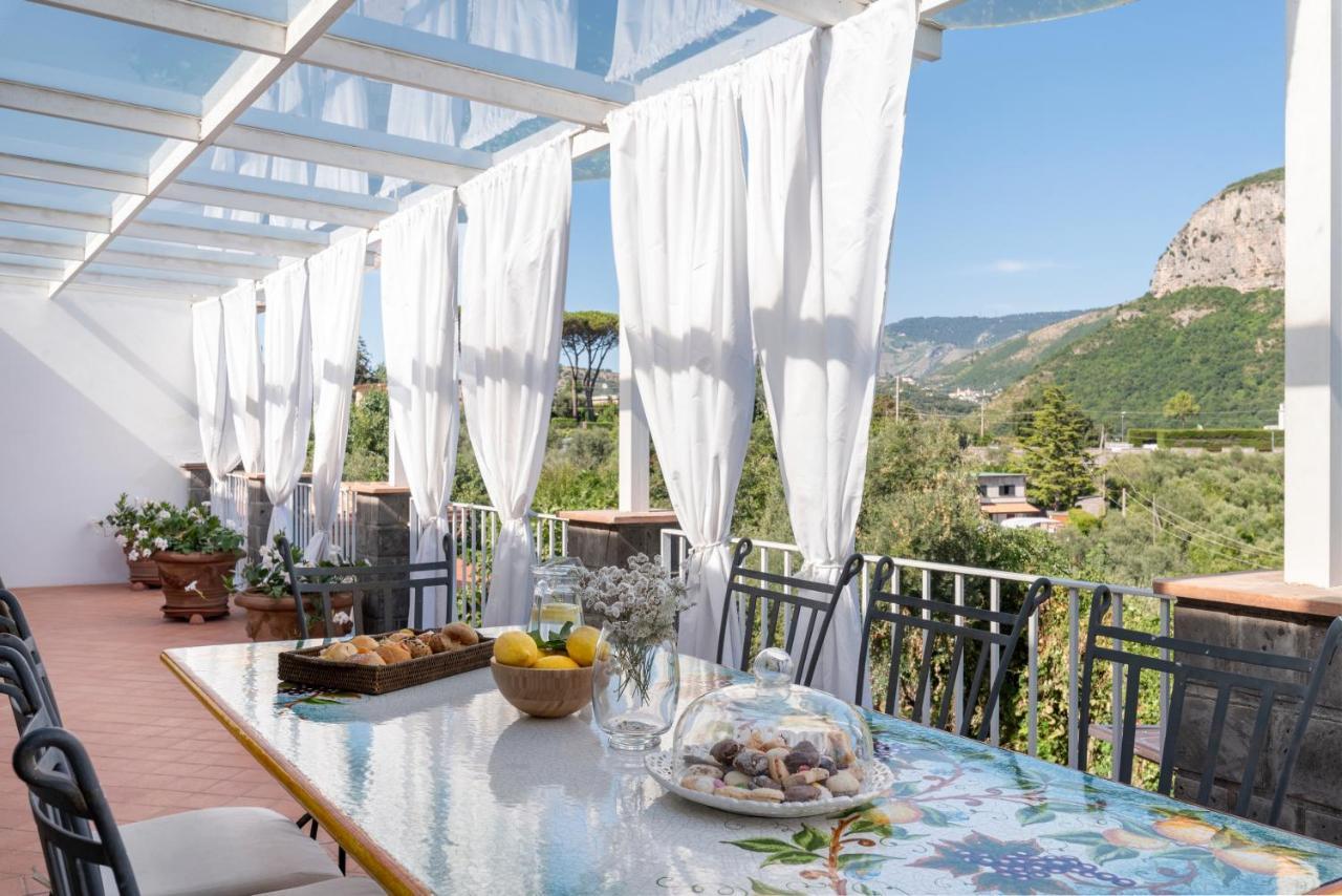 Villa Anna - De Vivo Realty Piano Di Sorrento Exteriör bild